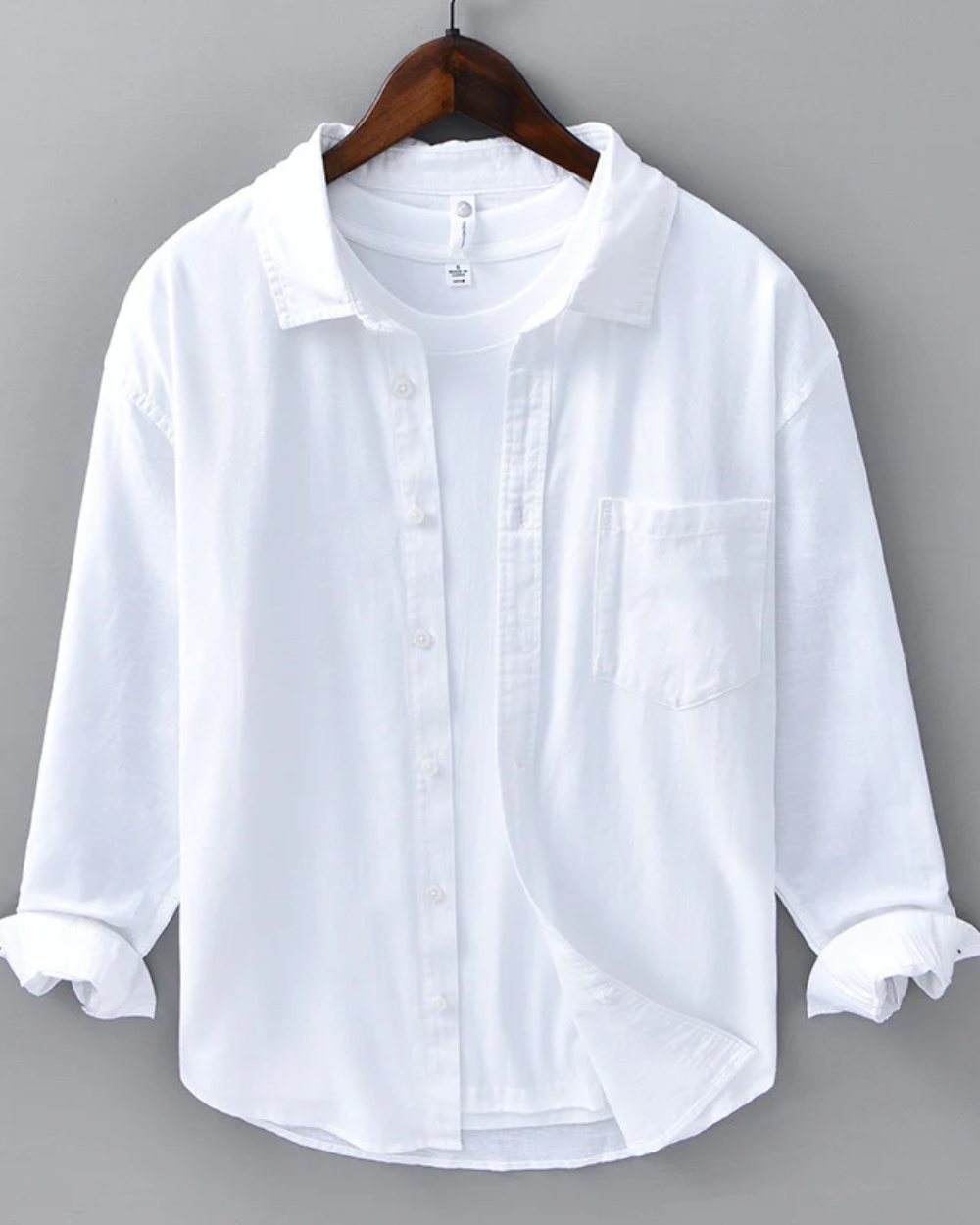Camisa de lino Doha